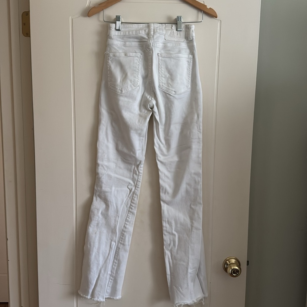 Zara white jeans